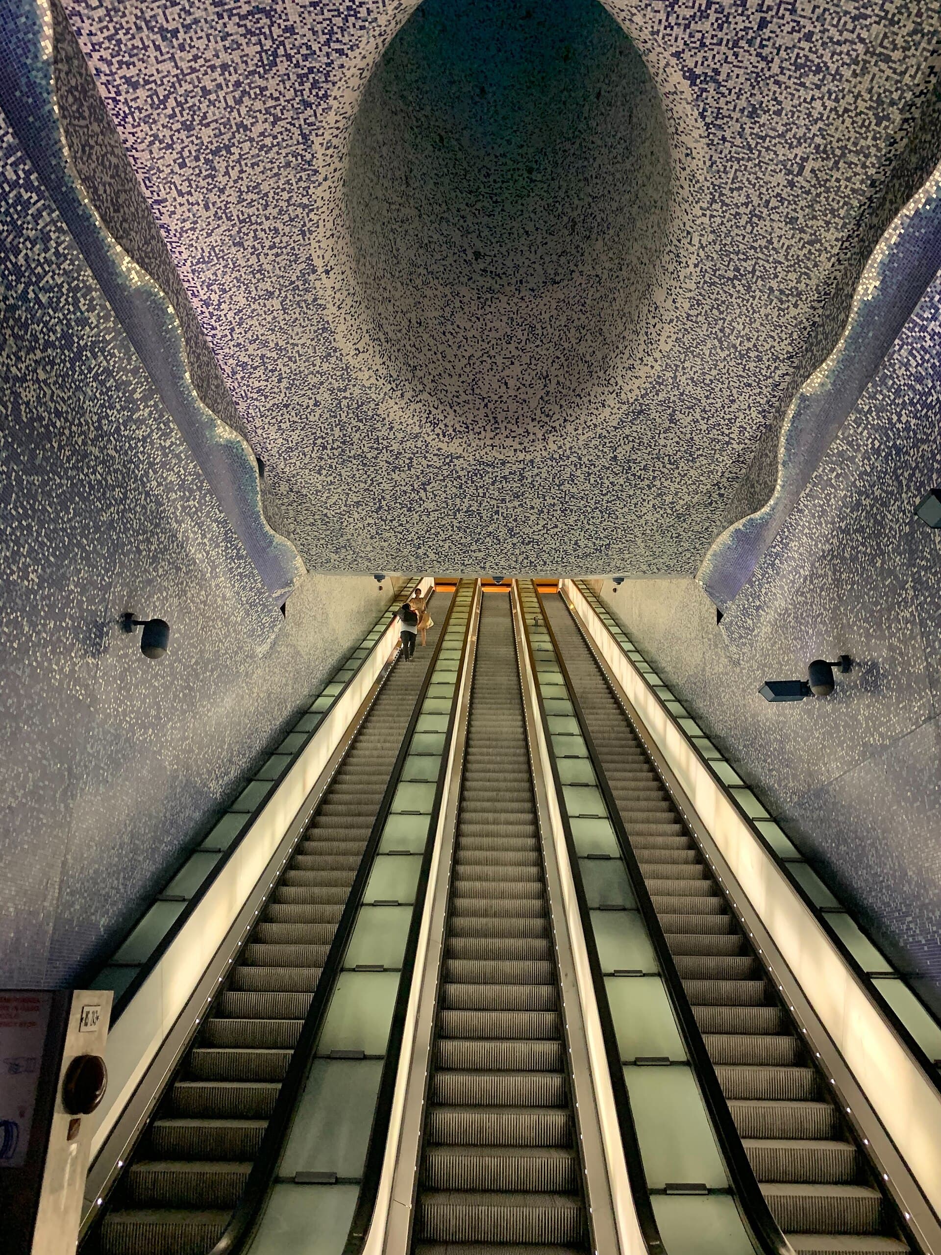 Toledo station on Naples Metro Line 1