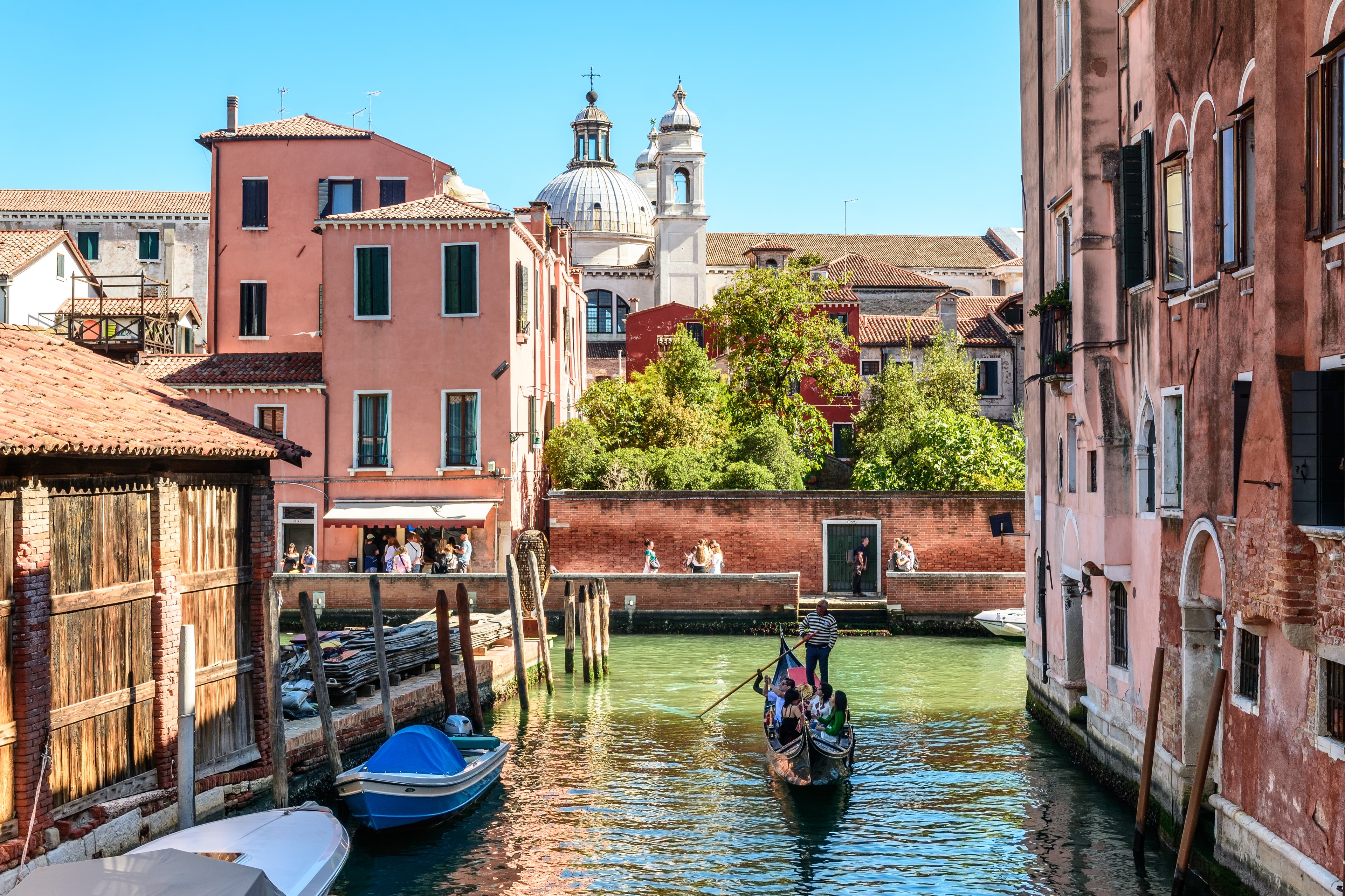 A quiet canal in Dorsoduro, Venice